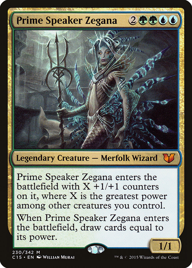 Prime Speaker Zegana [Commander 2015] | Rock City Comics