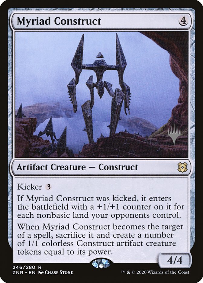 Myriad Construct (Promo Pack) [Zendikar Rising Promos] | Rock City Comics