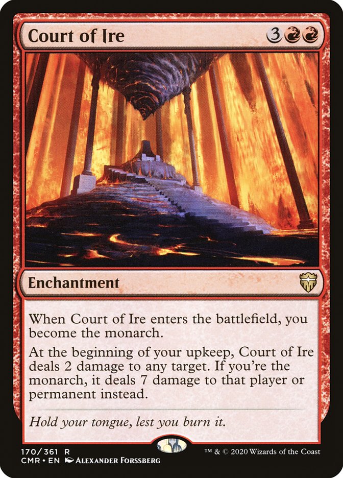 Court of Ire [Commander Legends] | Rock City Comics