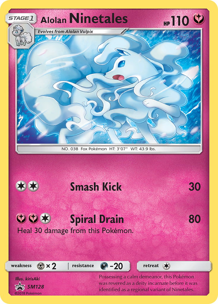 Alolan Ninetales (SM128) [Sun & Moon: Black Star Promos] | Rock City Comics