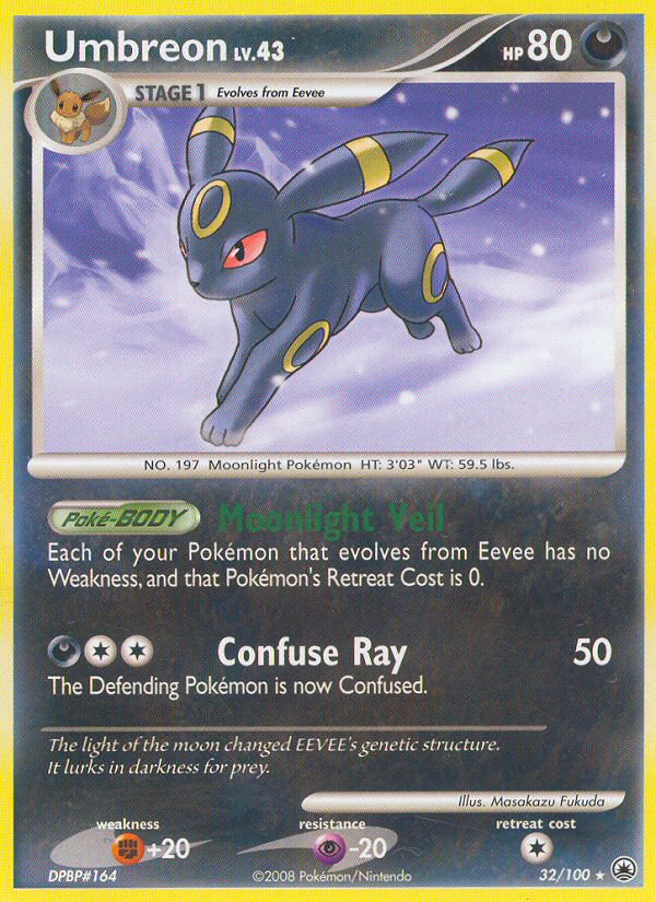 Umbreon (32/100) [Diamond & Pearl: Majestic Dawn] | Rock City Comics