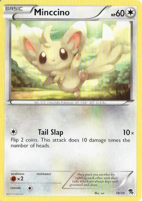 Minccino (19/30) [Black & White: Trainer Kit - Zoroark] | Rock City Comics