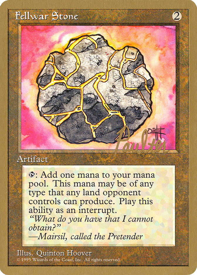 Fellwar Stone (Preston Poulter) [Pro Tour Collector Set] | Rock City Comics