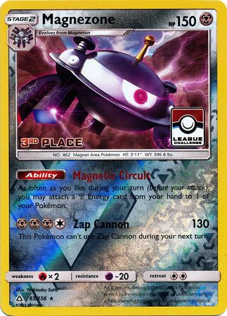 Magnezone (83/156) (League Promo 3rd Place) [Sun & Moon: Ultra Prism] | Rock City Comics