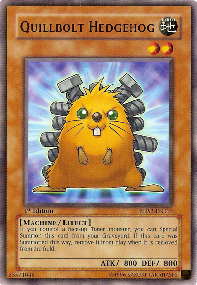 Quillbolt Hedgehog [5DS2-EN013] Common | Rock City Comics