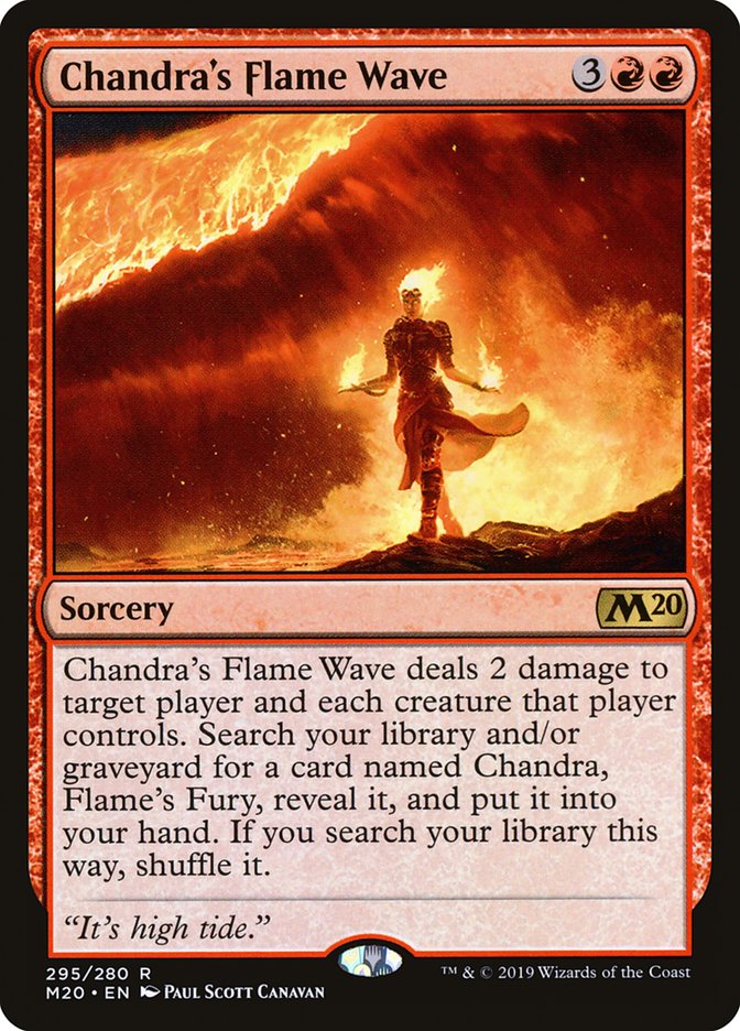 Chandra's Flame Wave [Core Set 2020] | Rock City Comics