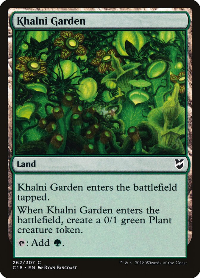 Khalni Garden [Commander 2018] | Rock City Comics