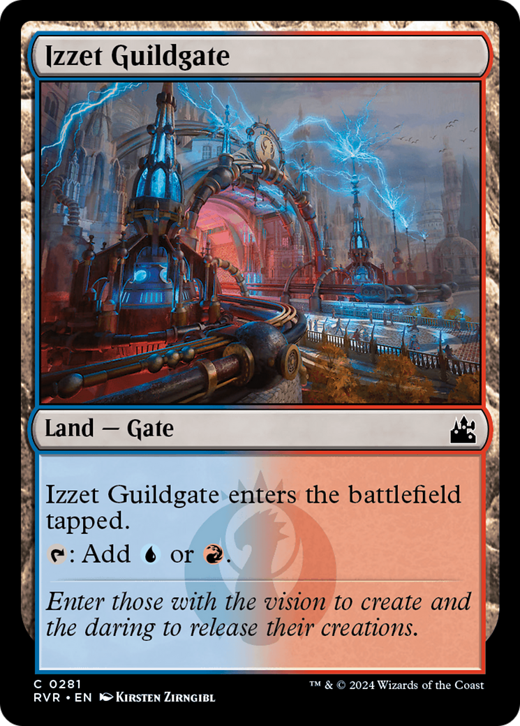 Izzet Guildgate [Ravnica Remastered] | Rock City Comics