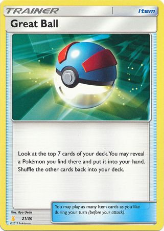 Great Ball (21/30) [Sun & Moon: Trainer Kit - Alolan Raichu] | Rock City Comics