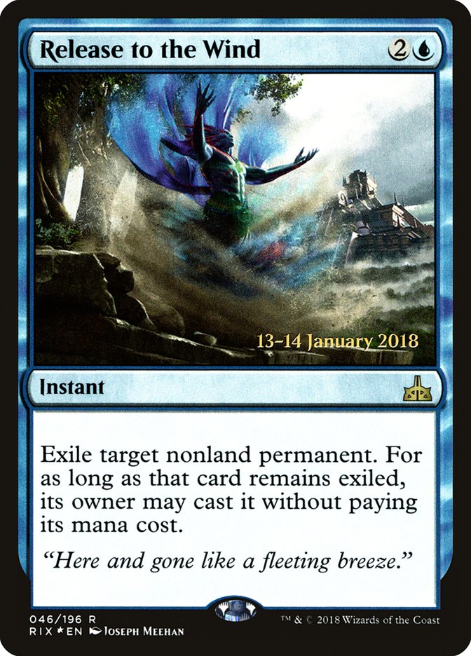 Release to the Wind [Rivals of Ixalan Prerelease Promos] | Rock City Comics