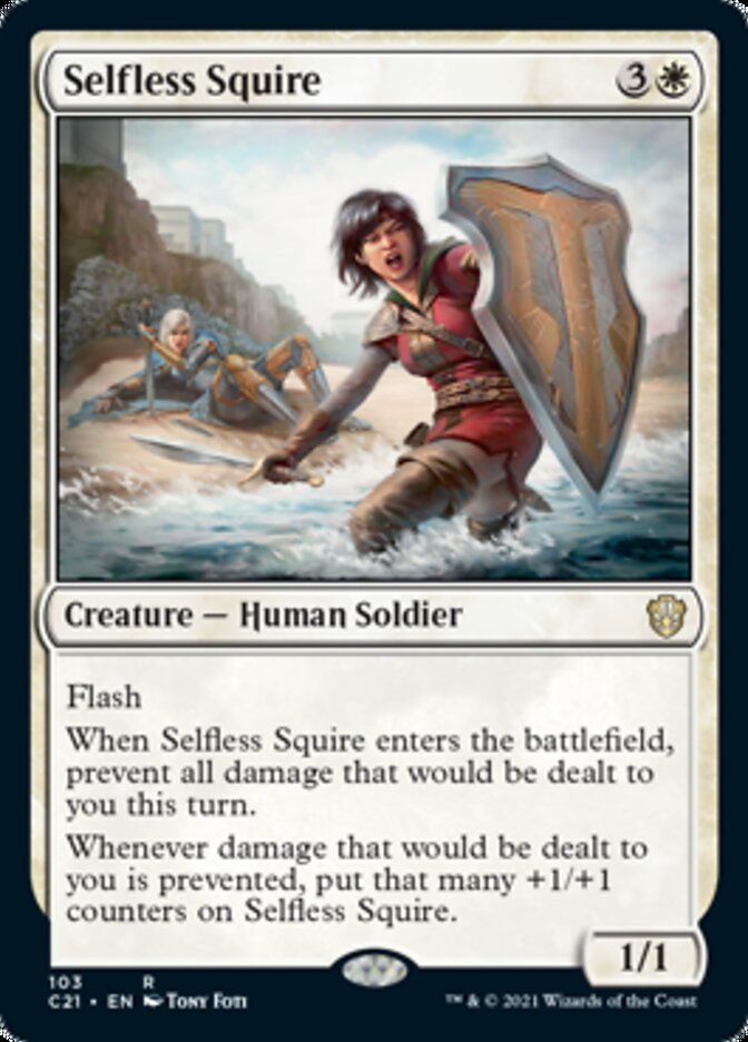 Selfless Squire [Commander 2021] | Rock City Comics