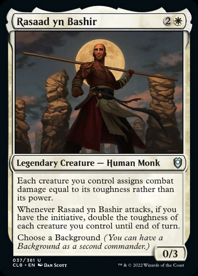 Rasaad yn Bashir [Commander Legends: Battle for Baldur's Gate] | Rock City Comics