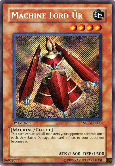 Machine Lord Ur [CSOC-EN093] Secret Rare | Rock City Comics