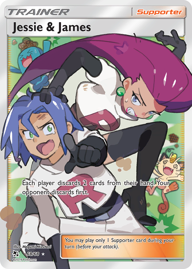 Jessie & James (68/68) [Sun & Moon: Hidden Fates] | Rock City Comics