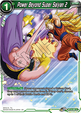 Power Beyond Super Saiyan 2 (BT14-087) [Cross Spirits] | Rock City Comics