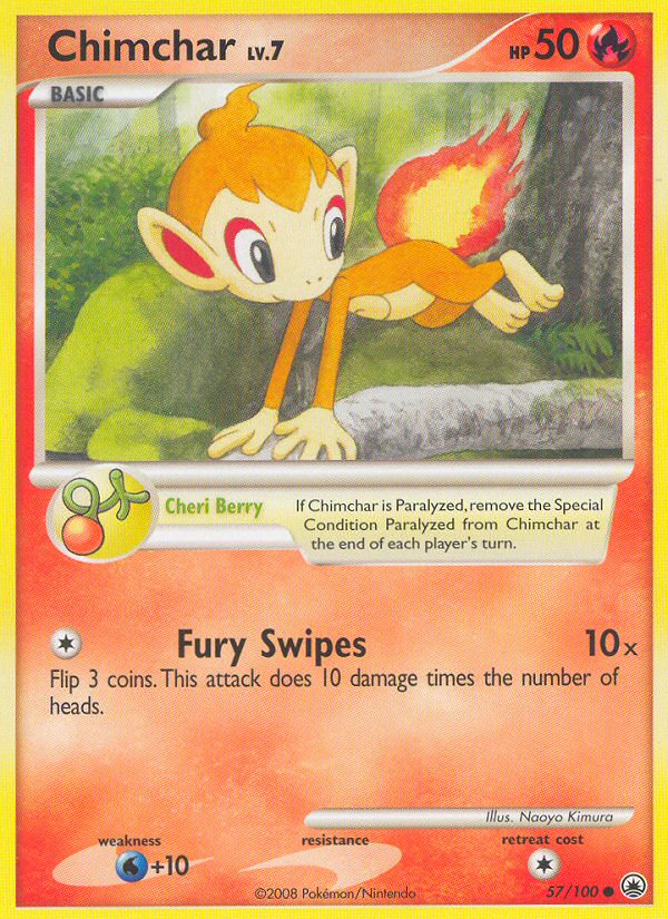 Chimchar (57/100) [Diamond & Pearl: Majestic Dawn] | Rock City Comics