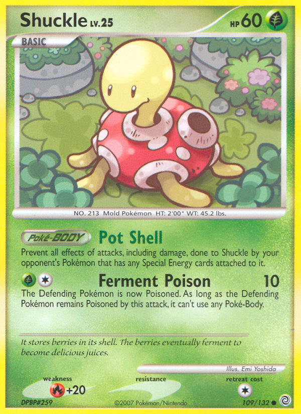 Shuckle (109/132) [Diamond & Pearl: Secret Wonders] | Rock City Comics