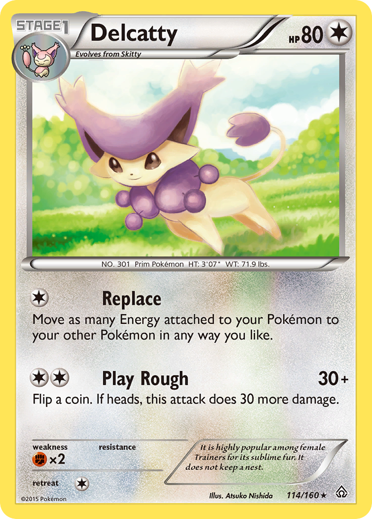 Delcatty (114/160) [XY: Primal Clash] | Rock City Comics