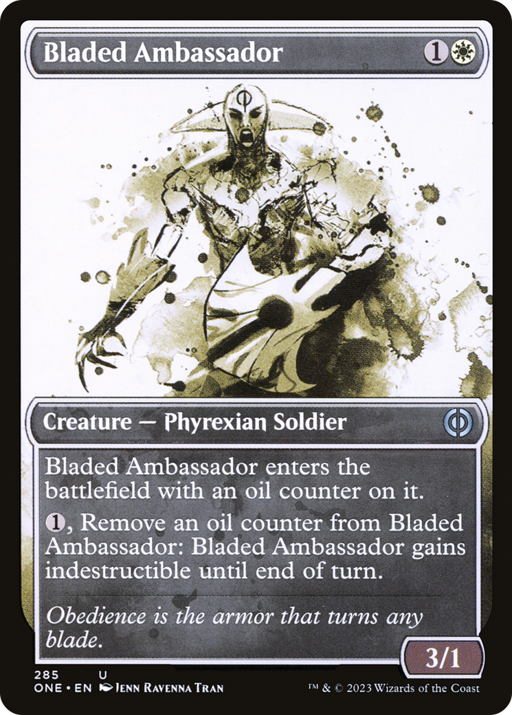 Bladed Ambassador (Showcase Ichor) [Phyrexia: All Will Be One] | Rock City Comics