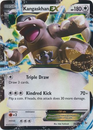 Kangaskhan EX (78/106) (Jumbo Card) [XY: Flashfire] | Rock City Comics