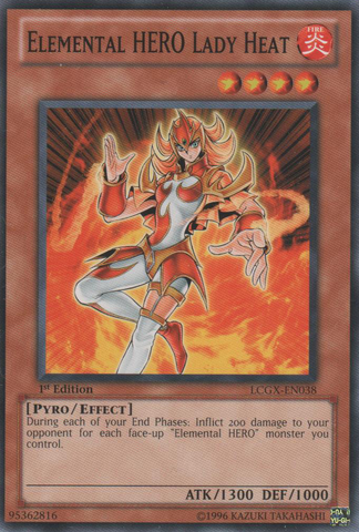 Elemental HERO Lady Heat [LCGX-EN038] Common | Rock City Comics