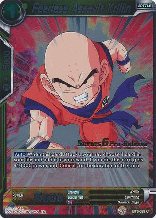 Fearless Assault Krillin [BT6-089_PR] | Rock City Comics