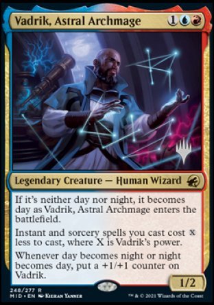 Vadrik, Astral Archmage (Promo Pack) [Innistrad: Midnight Hunt Promos] | Rock City Comics