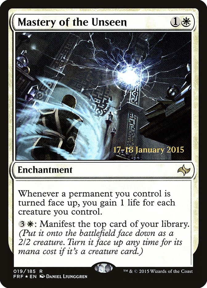 Mastery of the Unseen  [Fate Reforged Prerelease Promos] | Rock City Comics
