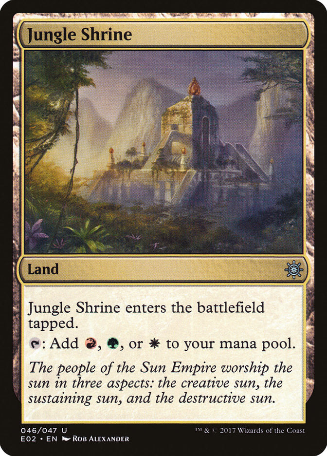 Jungle Shrine [Explorers of Ixalan] | Rock City Comics