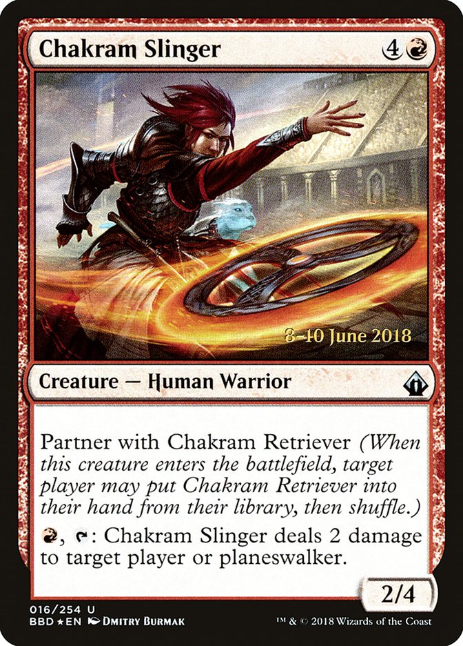 Chakram Slinger  [Battlebond Prerelease Promos] | Rock City Comics