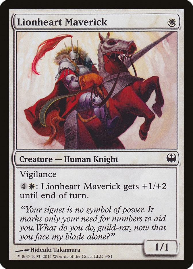 Lionheart Maverick [Duel Decks: Knights vs. Dragons] | Rock City Comics