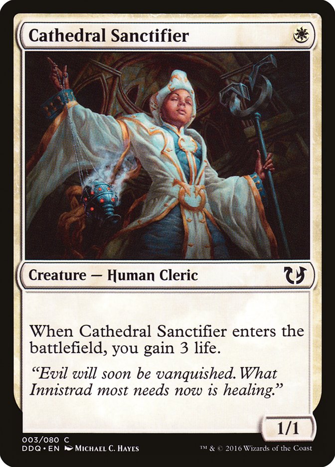 Cathedral Sanctifier [Duel Decks: Blessed vs. Cursed] | Rock City Comics