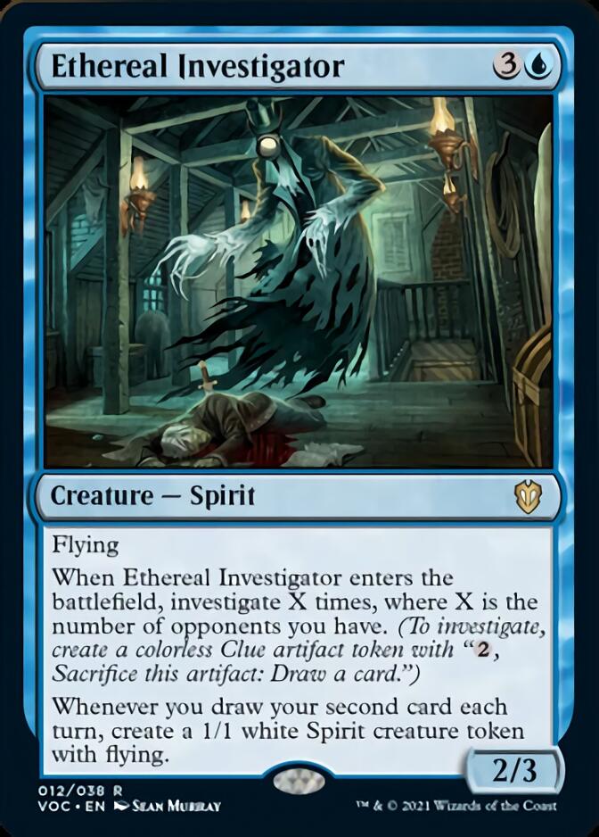 Ethereal Investigator [Innistrad: Crimson Vow Commander] | Rock City Comics