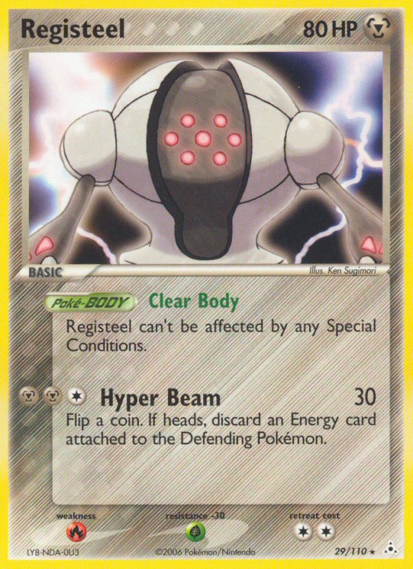 Registeel (29/110) [EX: Holon Phantoms] | Rock City Comics