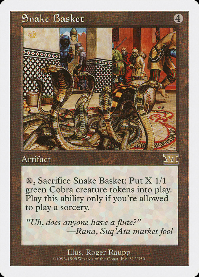 Snake Basket [Classic Sixth Edition] | Rock City Comics