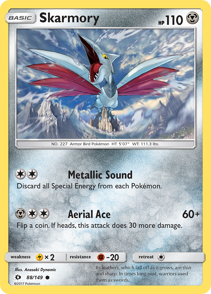 Skarmory (88/149) [Sun & Moon: Base Set] | Rock City Comics