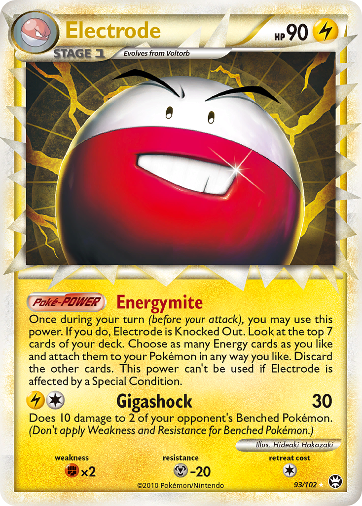 Electrode (93/102) [HeartGold & SoulSilver: Triumphant] | Rock City Comics