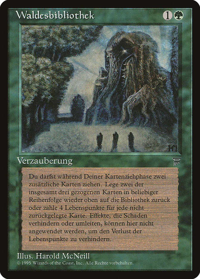 Sylvan Library (German)- "Waldesbibliothek" [Renaissance] | Rock City Comics