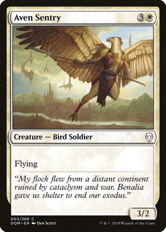 Aven Sentry [Dominaria] | Rock City Comics