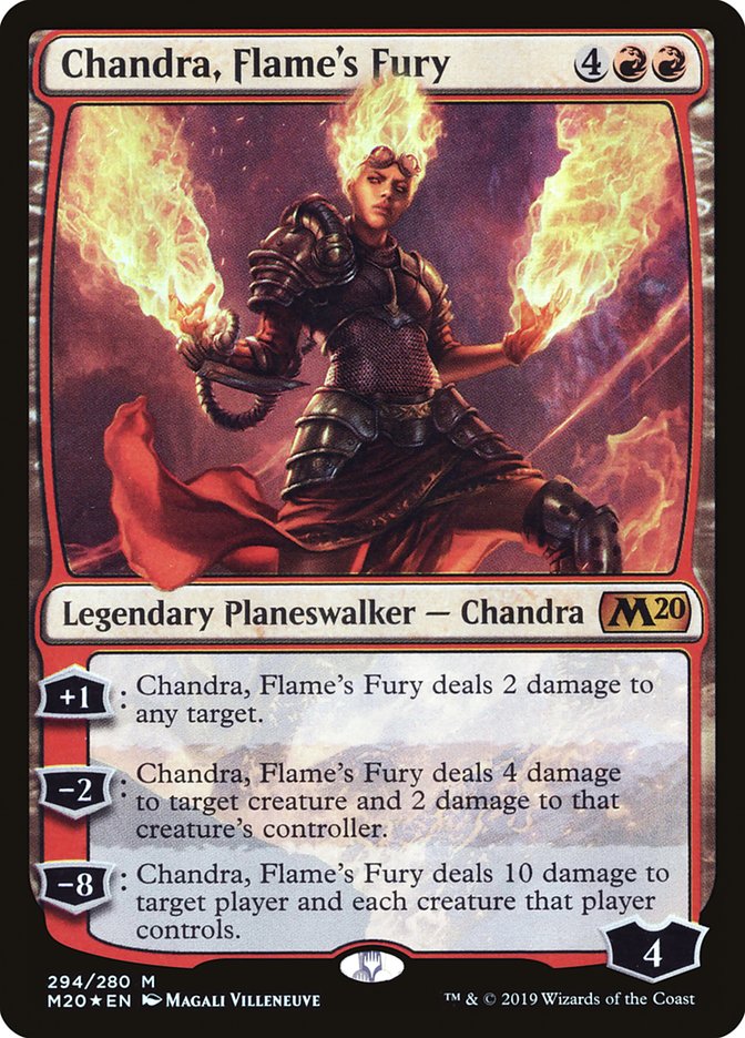 Chandra, Flame's Fury [Core Set 2020] | Rock City Comics