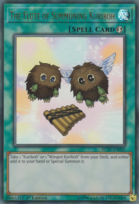 The Flute of Summoning Kuriboh [AC19-EN020] Ultra Rare | Rock City Comics