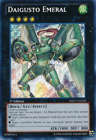 Daigusto Emeral [HA07-EN020] Secret Rare | Rock City Comics