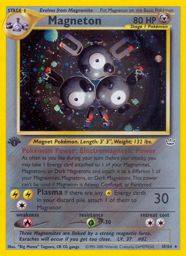 Magneton (10/64) [Neo Revelation 1st Edition] | Rock City Comics