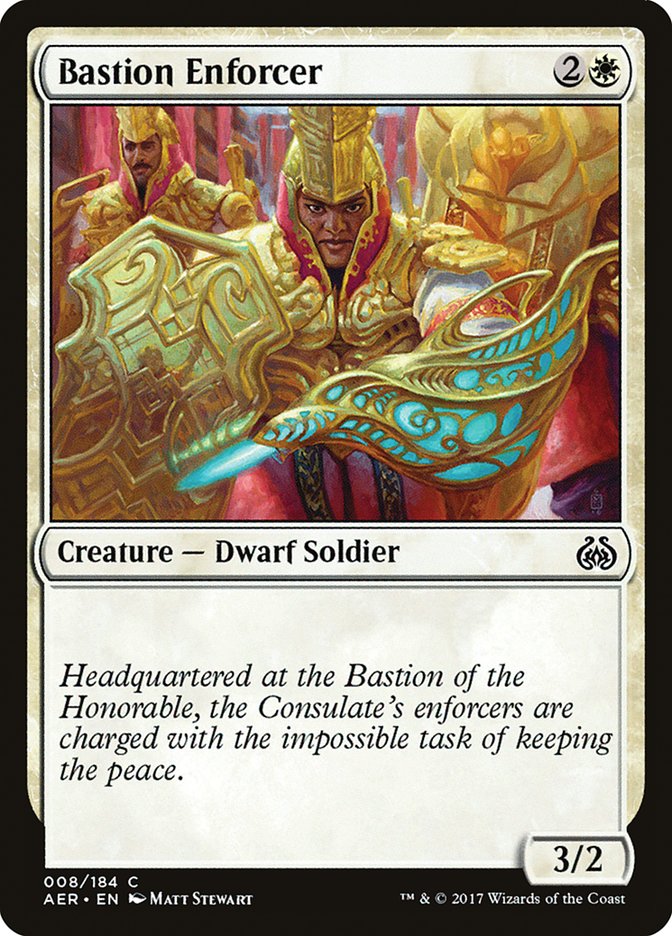 Bastion Enforcer [Aether Revolt] | Rock City Comics