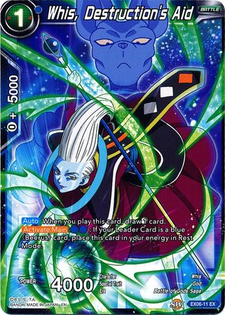 Whis, Destruction's Aid [EX06-11] | Rock City Comics