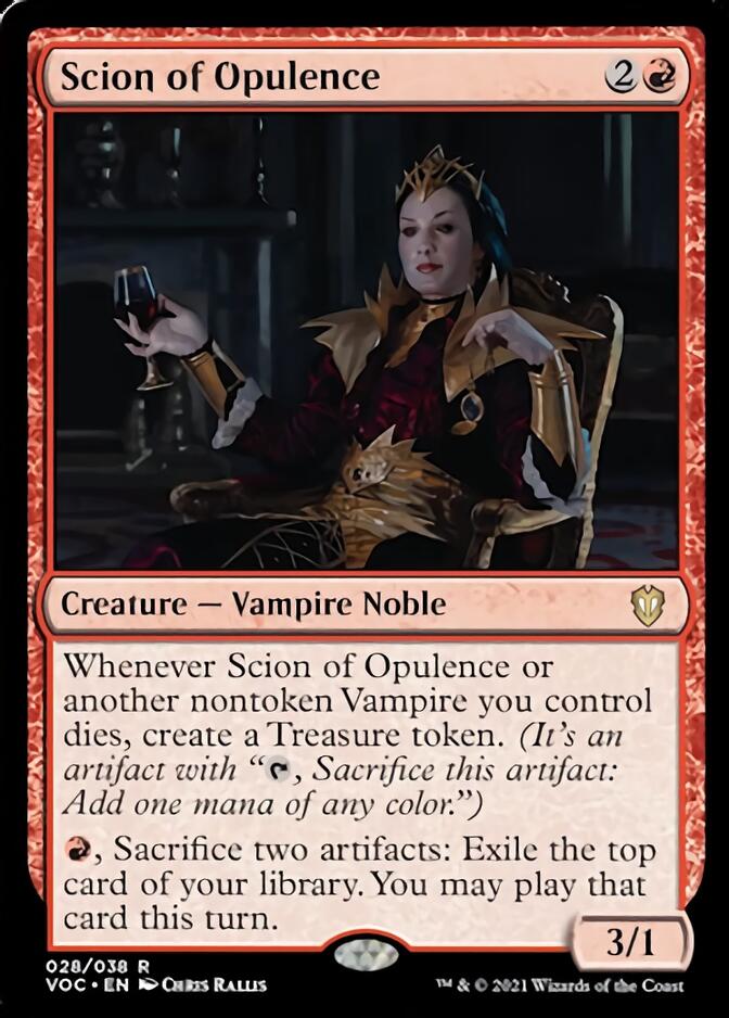 Scion of Opulence [Innistrad: Crimson Vow Commander] | Rock City Comics