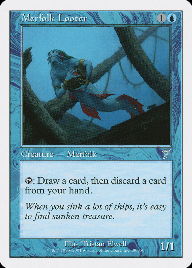 Merfolk Looter [Seventh Edition] | Rock City Comics