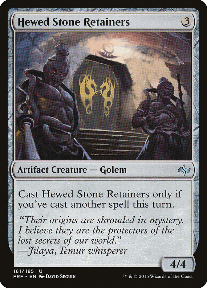 Hewed Stone Retainers [Fate Reforged] | Rock City Comics