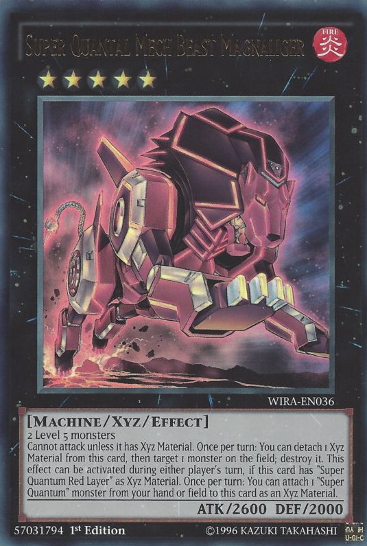 Super Quantal Mech Beast Magnaliger [WIRA-EN036] Ultra Rare | Rock City Comics