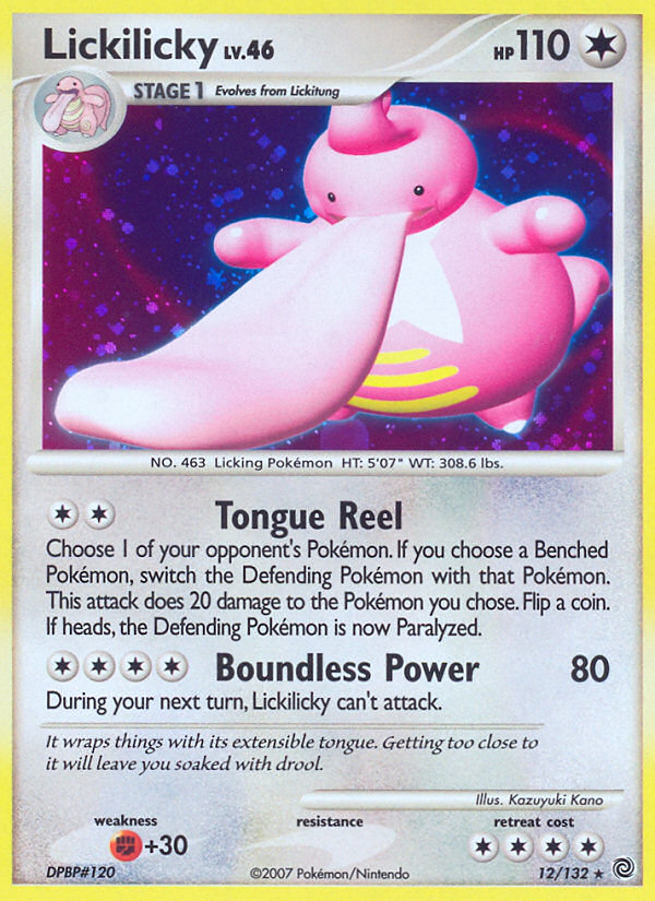 Lickilicky (12/132) [Diamond & Pearl: Secret Wonders] | Rock City Comics